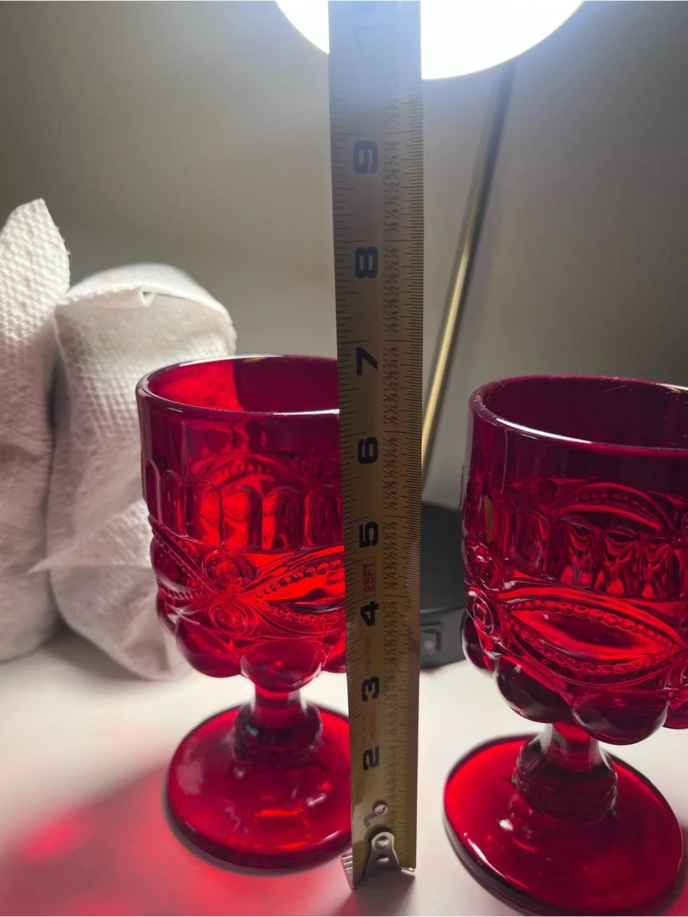 Ruby Red Vintage  Mosser or L.G. Wright 